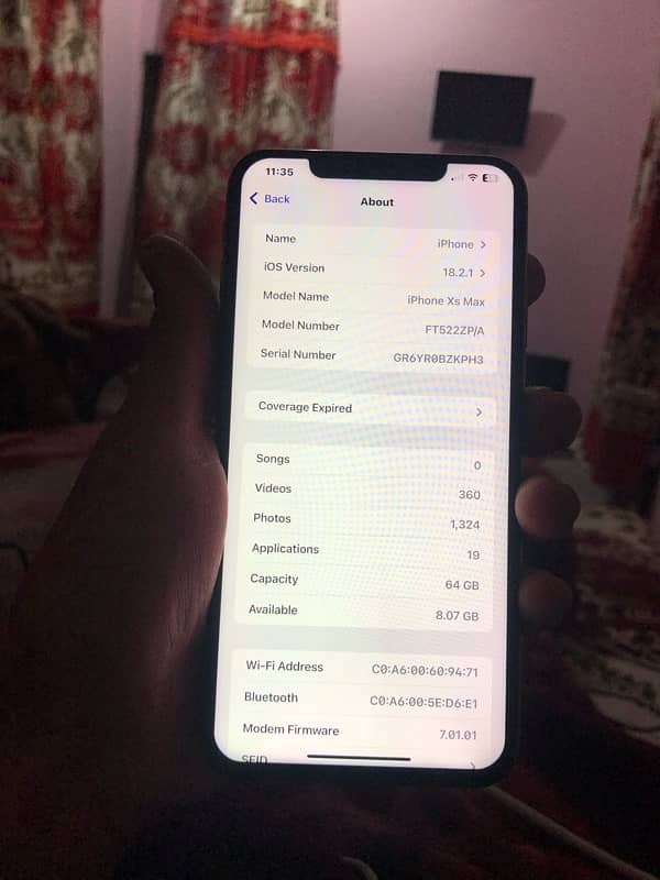 iPhone XS Max pta approved 0