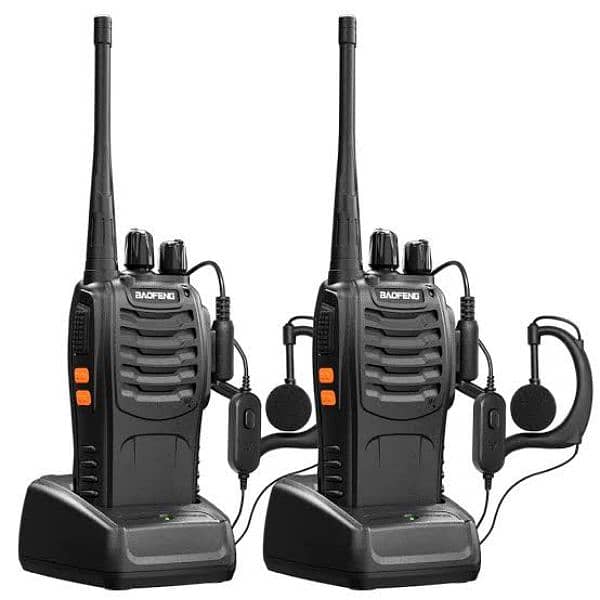 888s walkie talkies4.5w-2km rang pair high quality radio 0