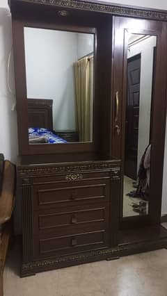 wooden bed set for sale