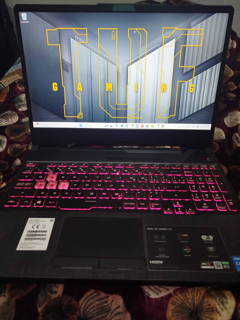 Asus TUF Gaming F15 | Core i5 - 11th Gen | NVIDIA RTX 3050 | 16/512 6