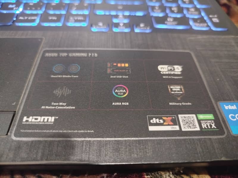 Asus TUF Gaming F15 | Core i5 - 11th Gen | NVIDIA RTX 3050 | 16/512 8