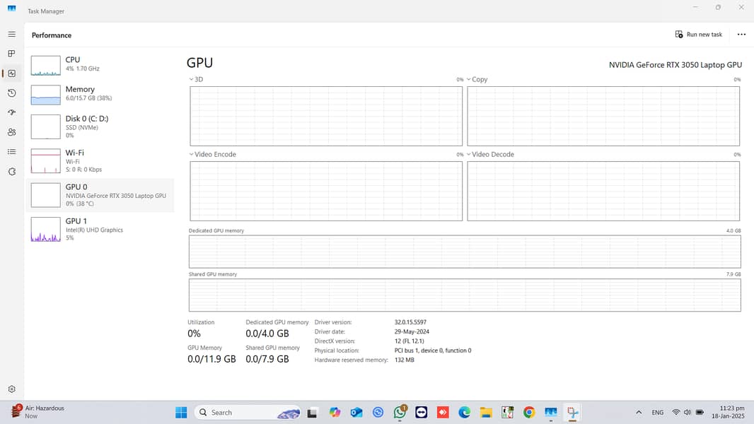 Asus TUF Gaming F15 | Core i5 - 11th Gen | NVIDIA RTX 3050 | 16/512 14