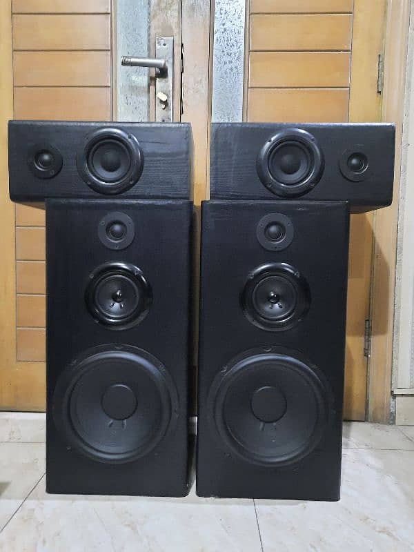 Panasonic Speakers Front And Back Surrounds Both 0