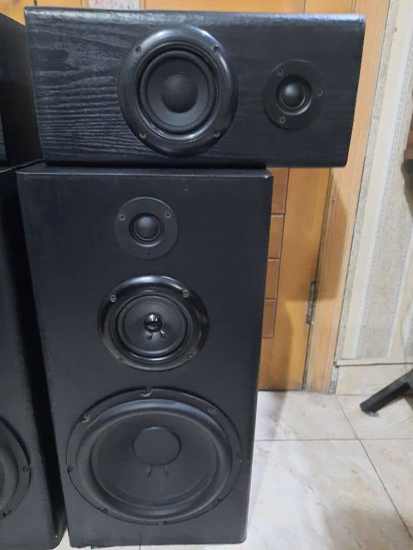 Panasonic Speakers Front And Back Surrounds Both 1