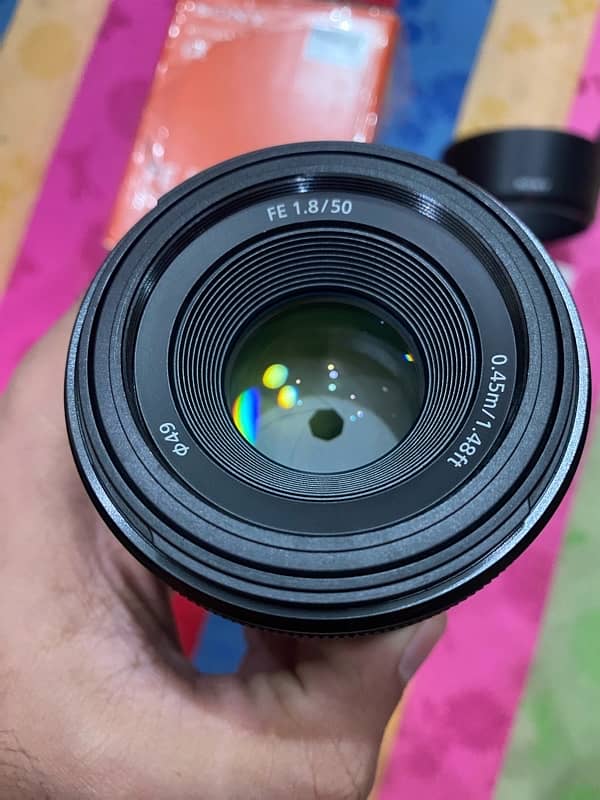 Sony FE 50mm 1.8 full frame Lens O3l7.4OO47O7 10