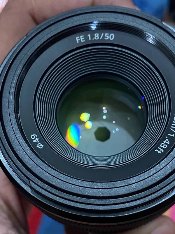 Sony FE 50mm 1.8 full frame Lens O3l7.4OO47O7 14