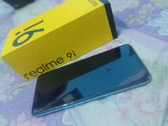 Realme 9i 6/128 Gb with complete Assessries