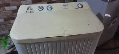 Haier washing machine and drayer