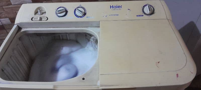 Haier washing machine and drayer 2