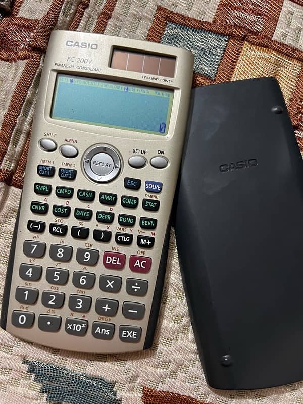 Finacial Calculater. . FC-200V 1