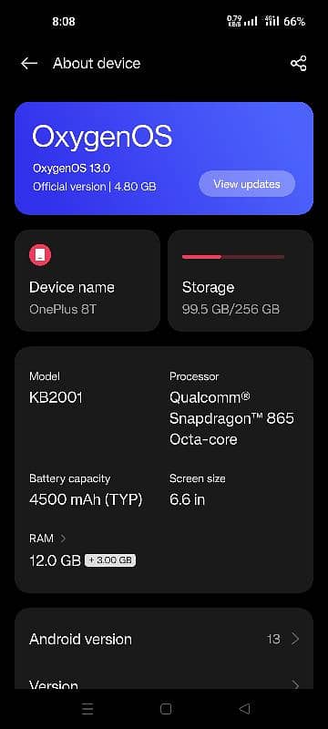 oneplus 8t convert file android 13 dual sim working 0