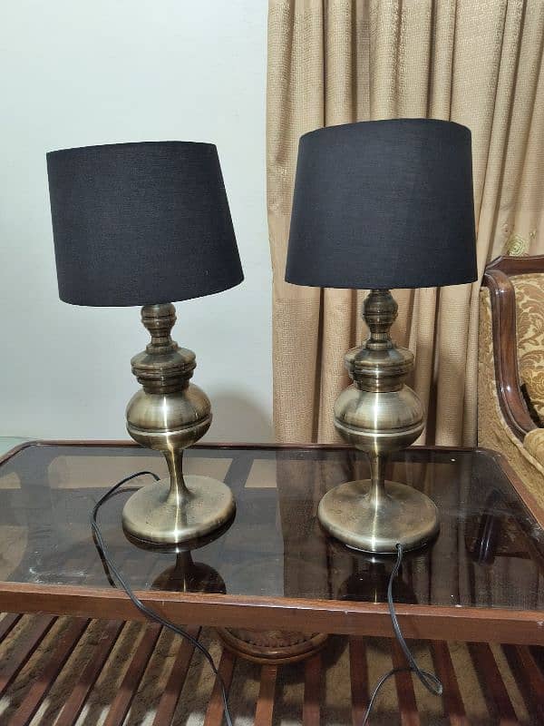 Metallic Table Lamps 1