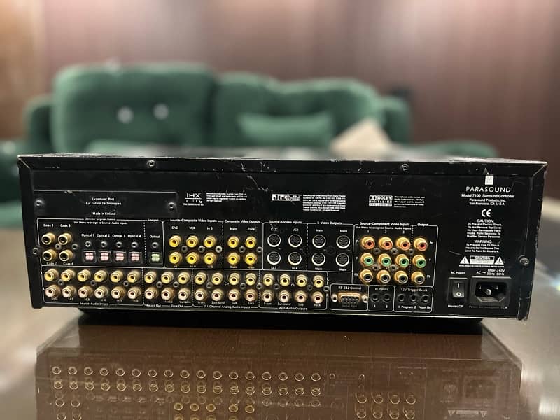 Parasound Model 7100 surround controller 2