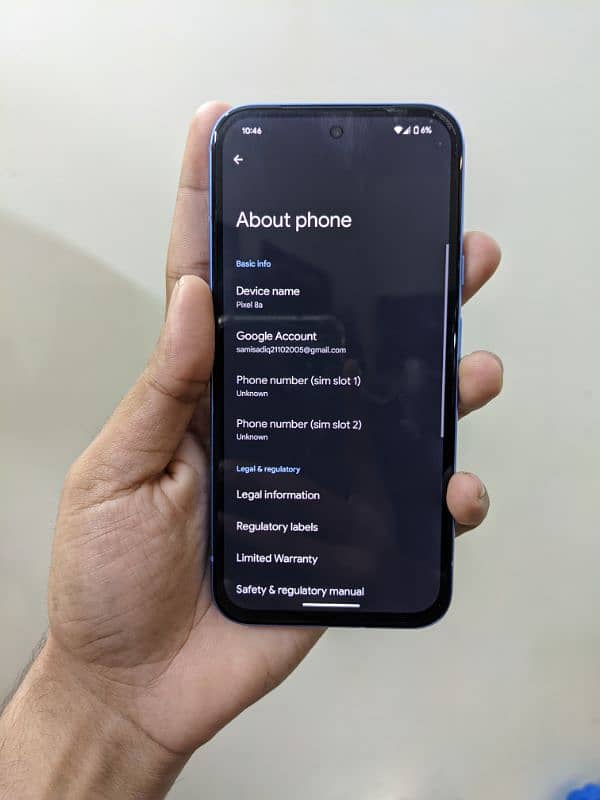 Google Pixel 8a Pta Approved 9