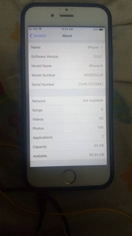 iphone 6 jv 64gb all okay 1