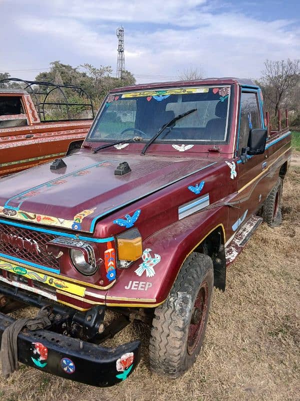 Toyota Land Cruiser FJ 70 1986 Army Auction 0