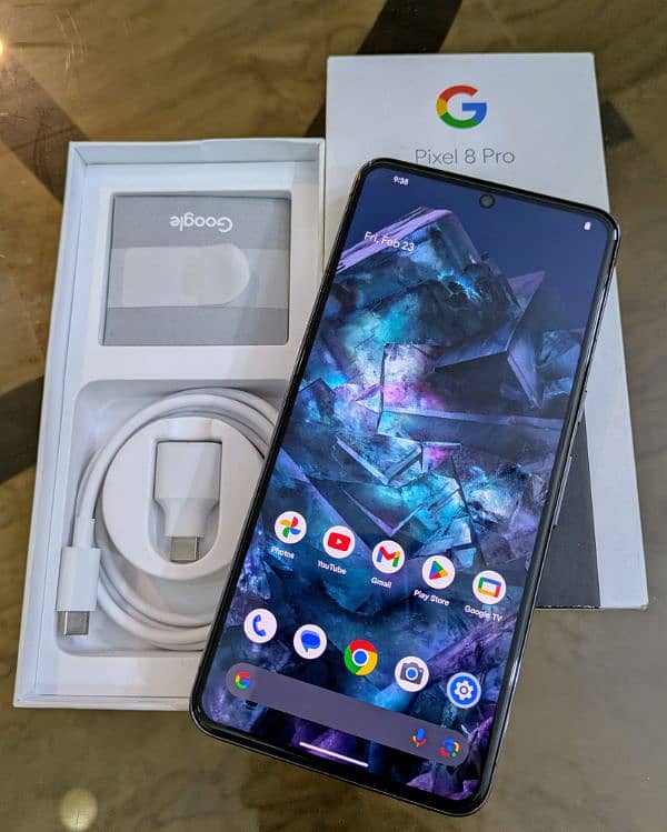 Google Pixel 8 Pro Just Box Open 8