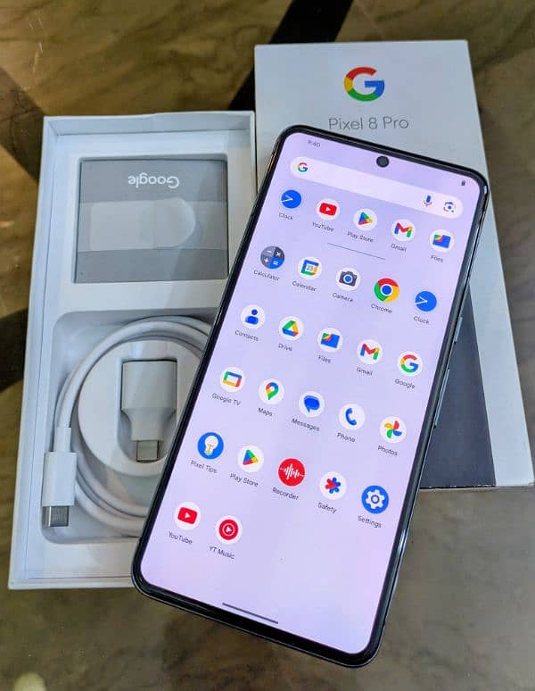 Google Pixel 8 Pro Just Box Open 14