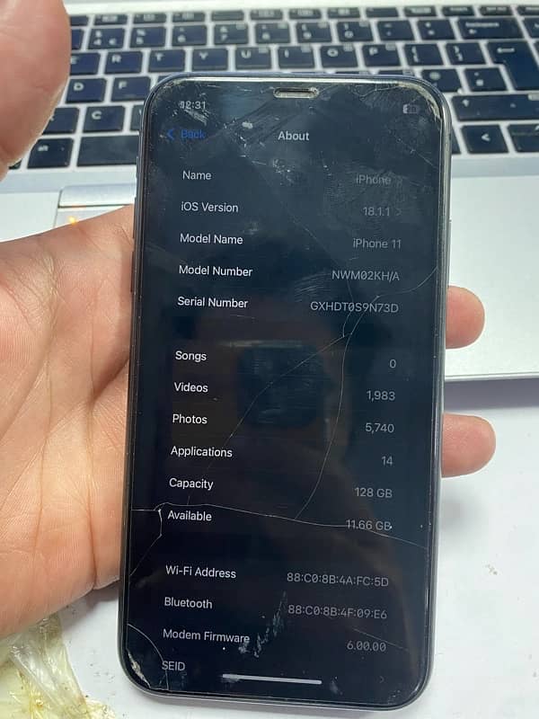 iphone 11 128gb non pta 5