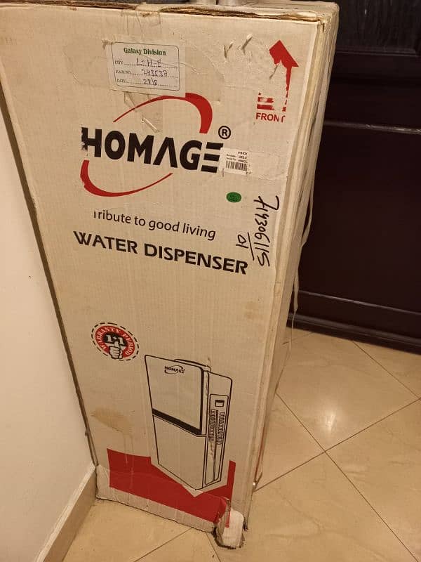 Homeage Water Dispenser New Packed Fridge Refrigerator 0