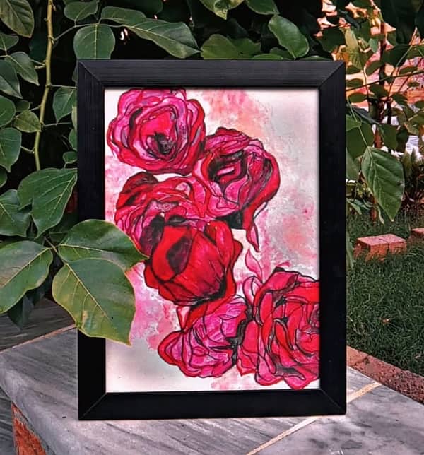 flowers painting 0