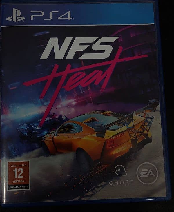 NFS Heat Playstation 4 Disc 0