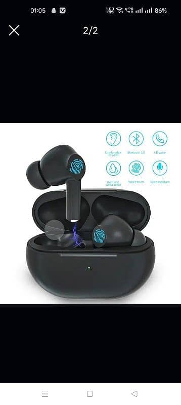 A1 TWS wireless bluetooth earbuds 1