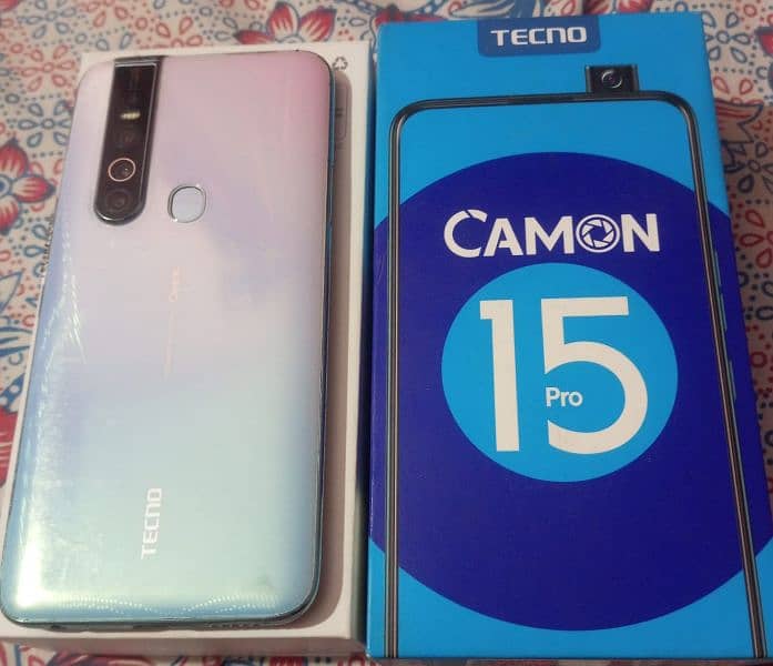 TECNO CAMON 15 PRO WITH BOX 3