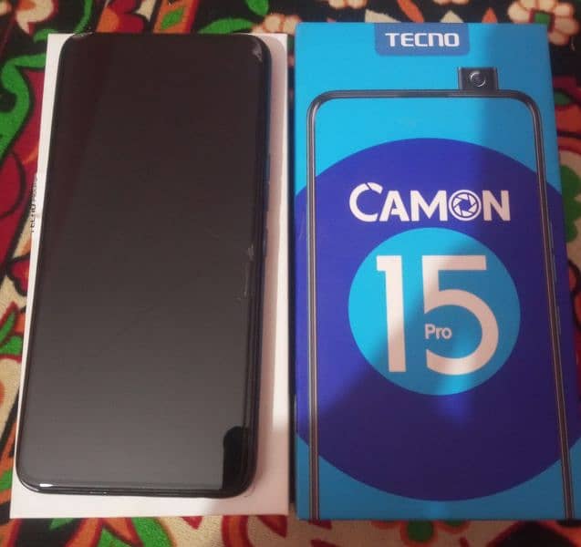 TECNO CAMON 15 PRO WITH BOX 4