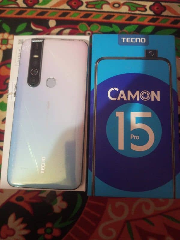 TECNO CAMON 15 PRO WITH BOX 5