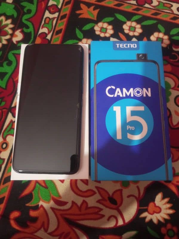 TECNO CAMON 15 PRO WITH BOX 6