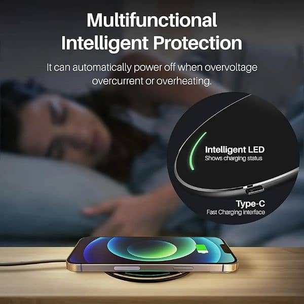 TOZO W1 (10W FAST) Ultra Thin Wireless Charger for Aviation Aluminum 3