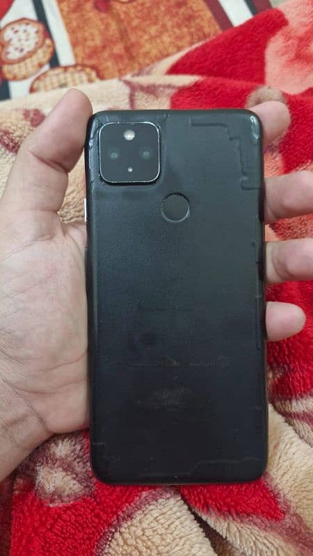 google pixel 4a 5g back demage Baki condition ok pta block 0