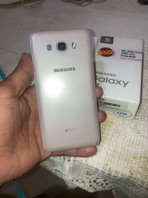 Samsung J7 With Box 1