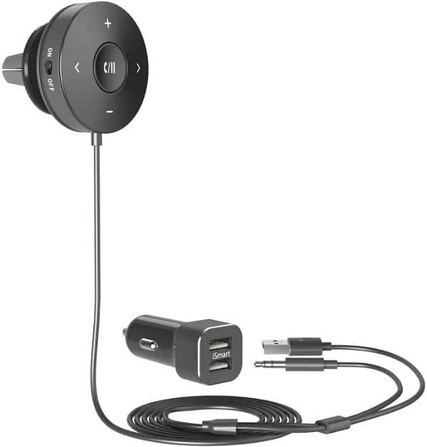 TAOTRONICS BLUETOOTH RECIEVER FOR CARS 1