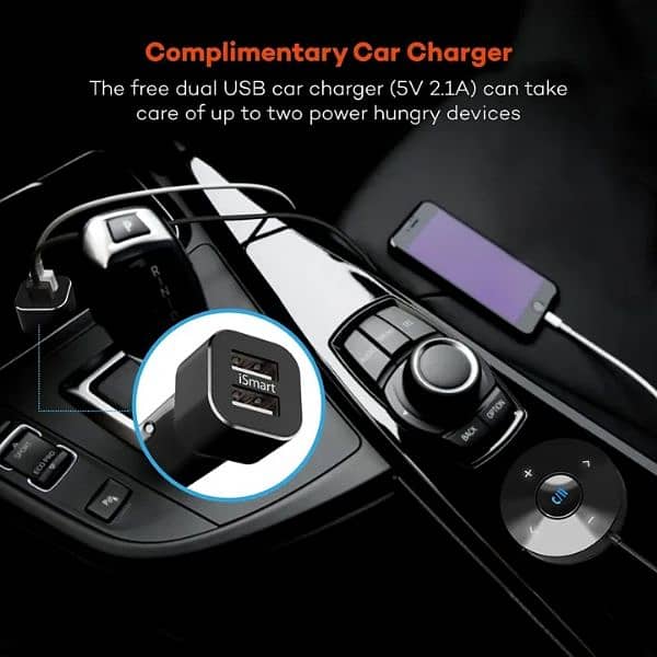 TAOTRONICS BLUETOOTH RECIEVER FOR CARS 3