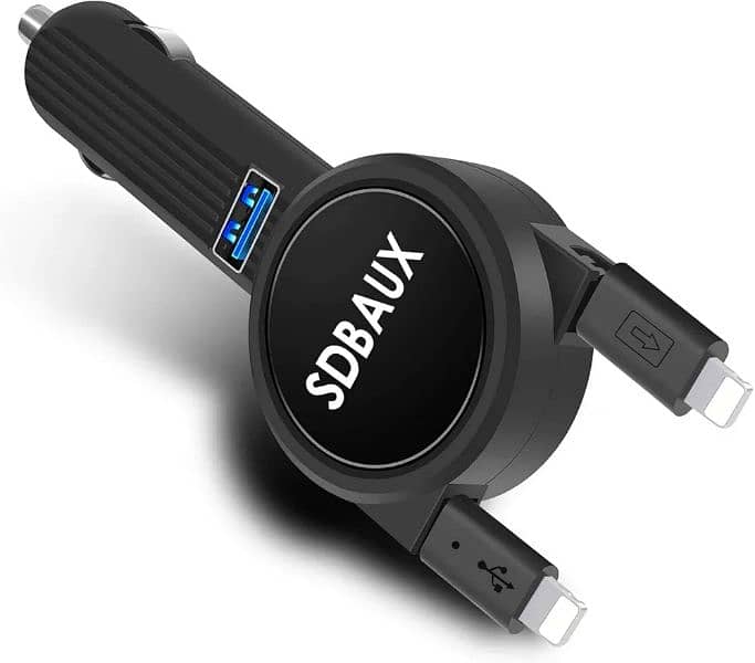 SDBAUX QUICK 3.1A CAR CHARGER 0