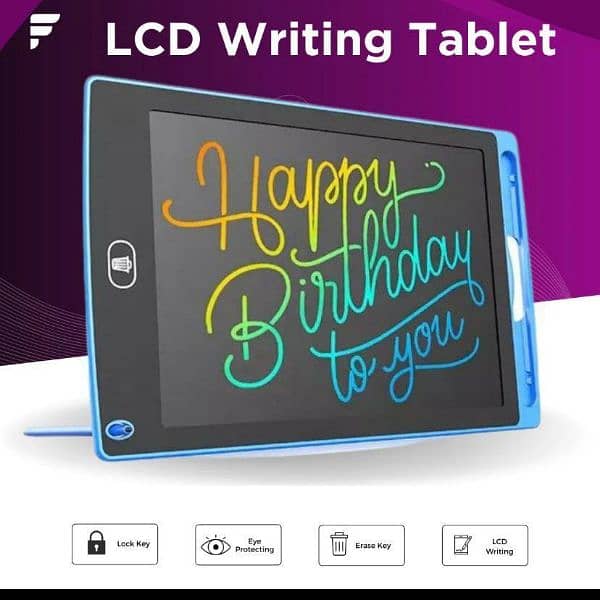 10 Inches LCD Writing Tablet For Kids 0