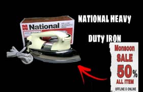 heavy duty iron national 1500 Watt