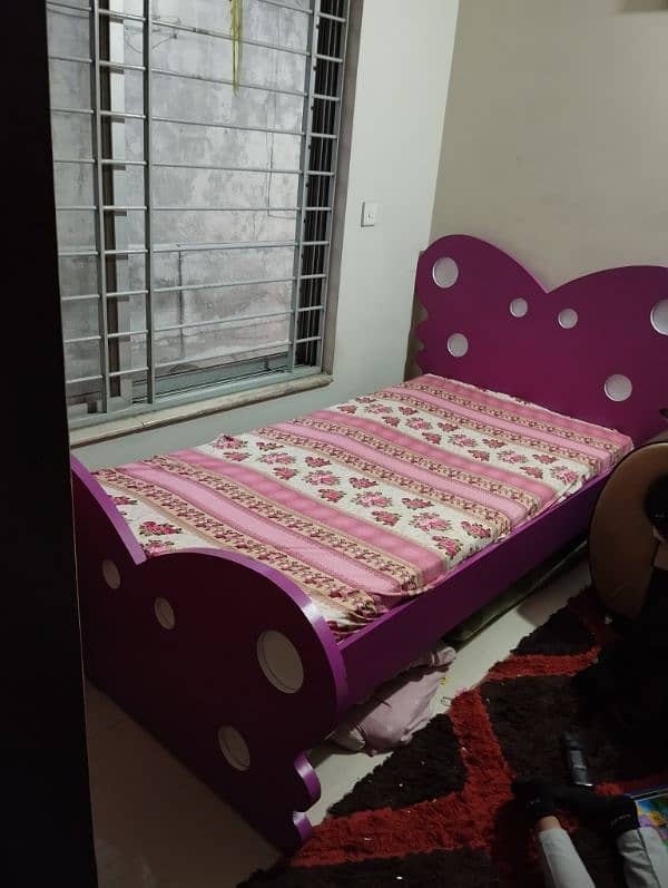 single bed with mattress 2