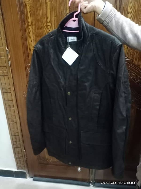 John Lewis and Partners pure leather jacket 3