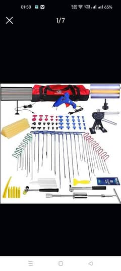 Super PDR Paintless Dent Repair Master- Tool Set Includes PDR Rods