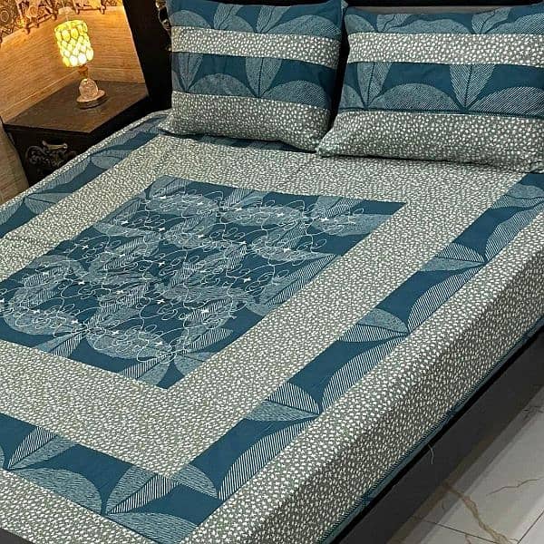 3 PC double bedsheet 0