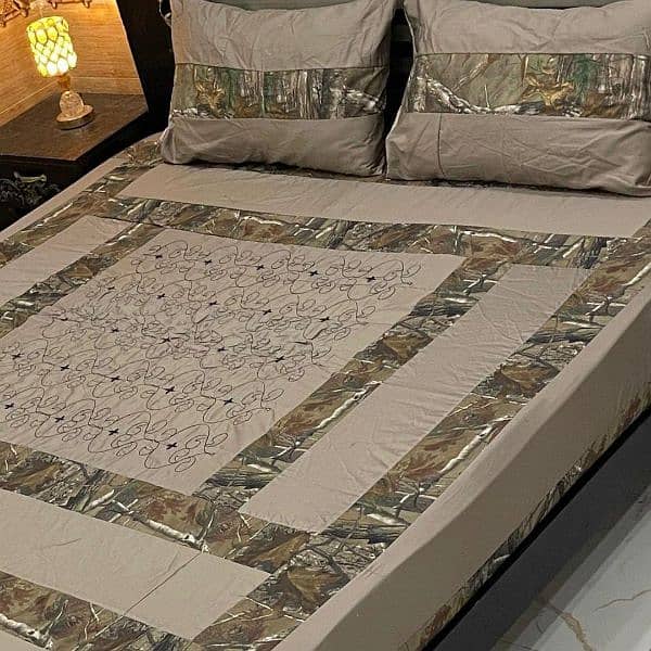 3 PC double bedsheet 2