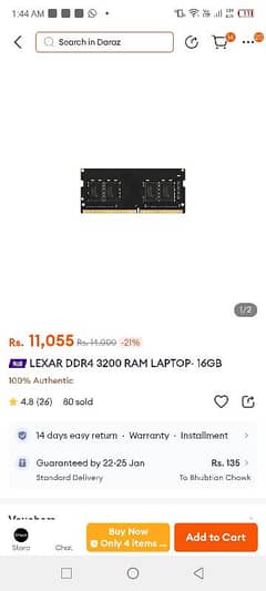 ddr4 16GB laptop Ram 3200 mhz