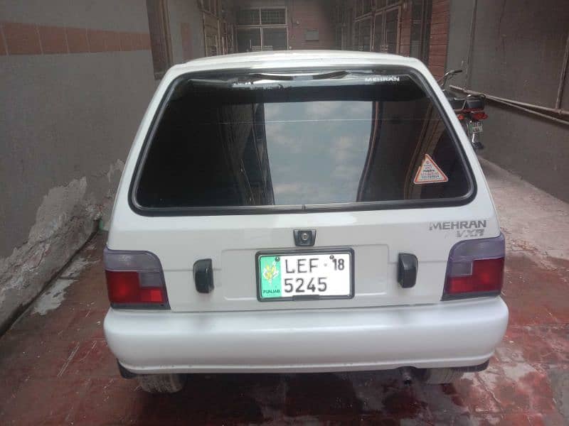 Suzuki Mehran VXR 2018 good condition 9