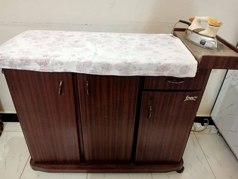 single iron bed with mattress and iron stand 5