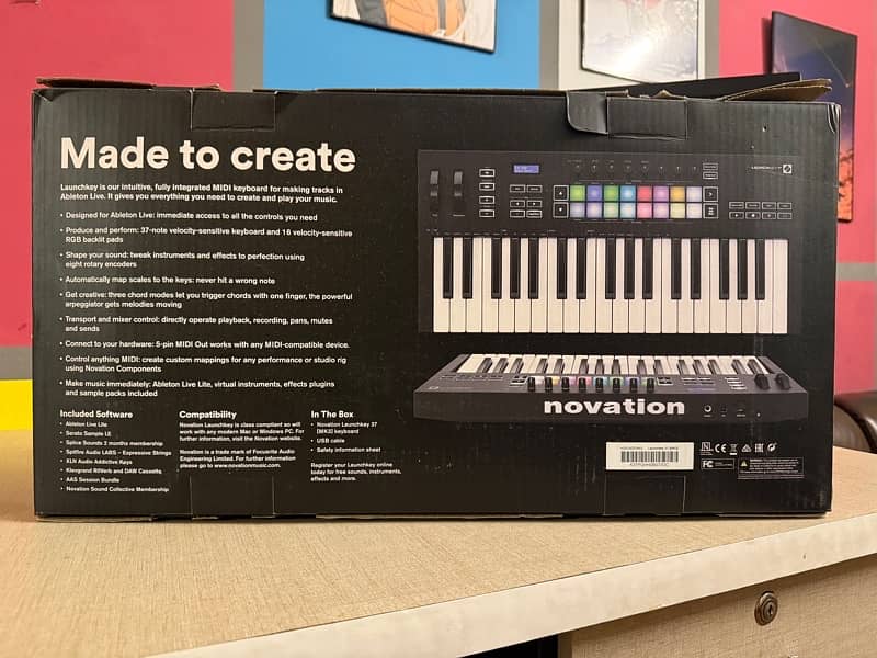 Novation LaunchKey 37 MIDI New 1