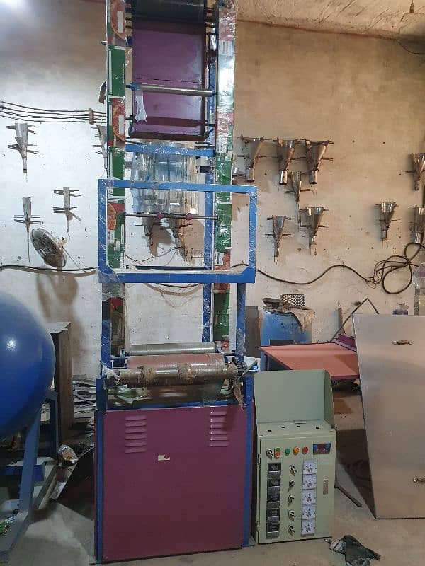 Shoper/ Shopping bags Making Machines Complete Setup polythene Shopers 1