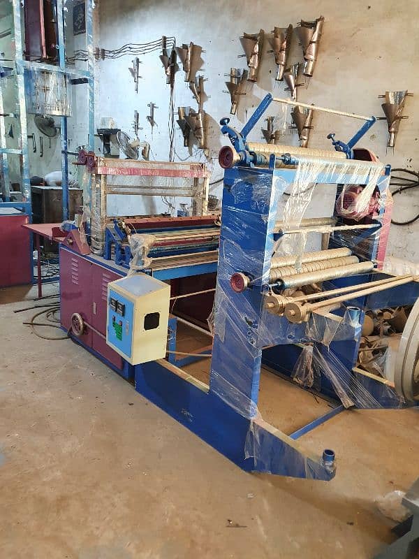 Shoper/ Shopping bags Making Machines Complete Setup polythene Shopers 8